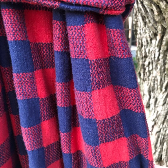 Ace & Jig Tunic or Mini Dress size Medium Red and Blue - Picture 11 of 12